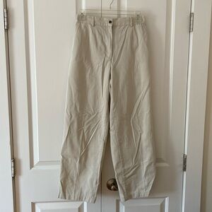 Vintage LLBean Khaki Pants Elastic Back Size 6P